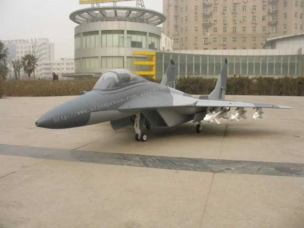 Длина корпуса 1514 мм Большой mig 29 пульт дистанционного управления самолет PNP