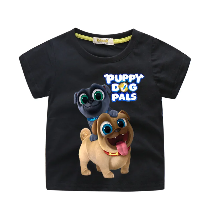 

Children 3D Cartoon Puppy Dog Pals Print Clothes For Kids Funny T-shirt Boy Short Sleeve Tee Tops Clothing Baby Tshirt