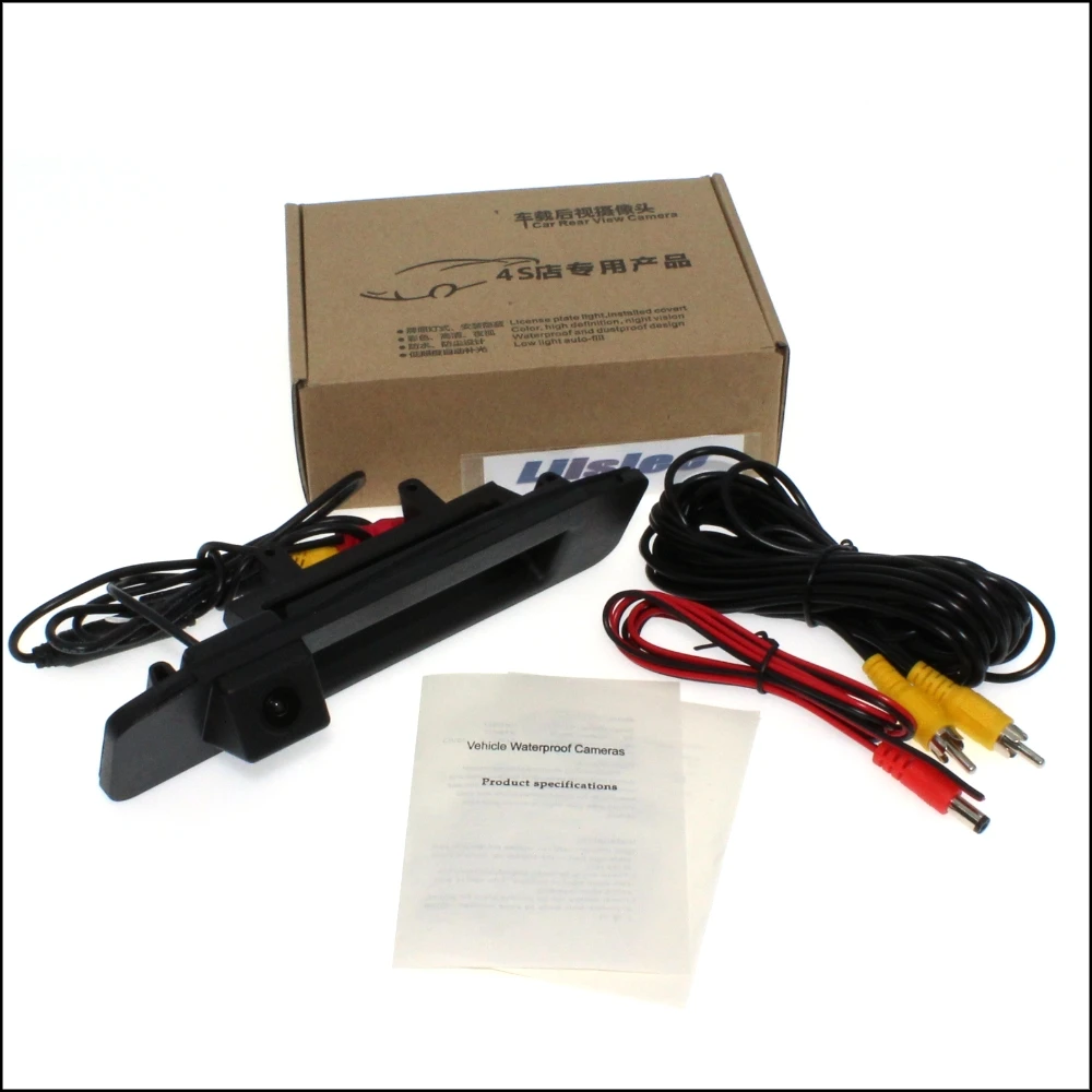 Автомобильная камера заднего вида LiisLee вместо оригинальной заводской ручки