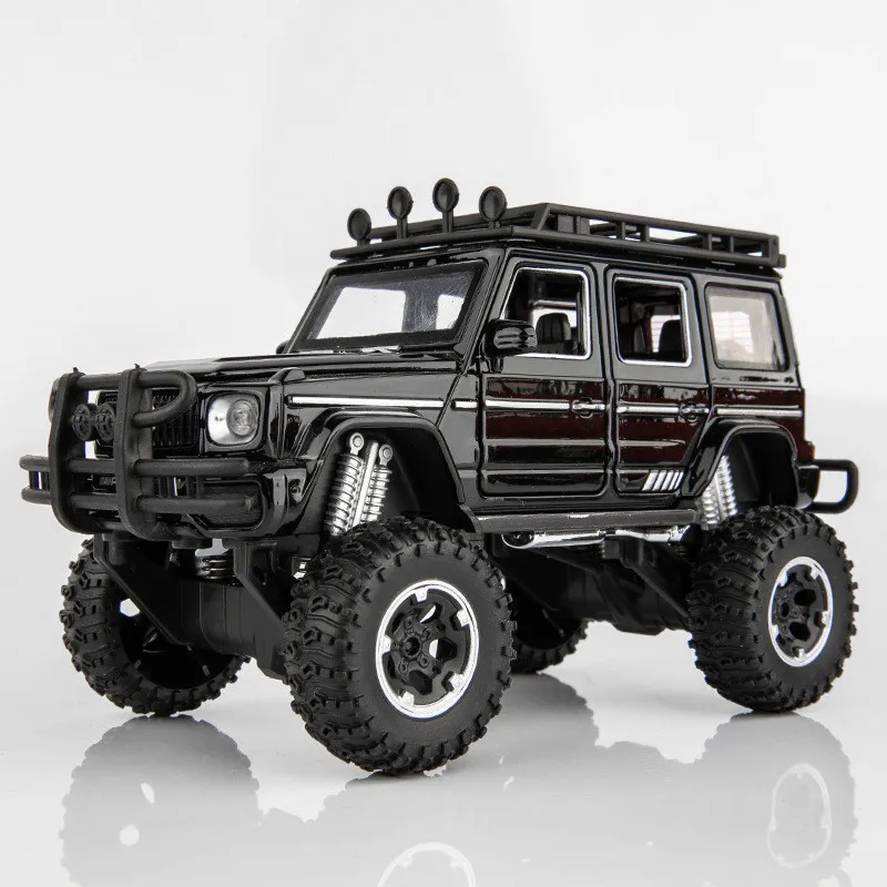 

High Simulation Big Benz G63 SUV Car Model Alloy Metal Die-cast Play Vehicles Toy Cars Ornaments Decor Gifts