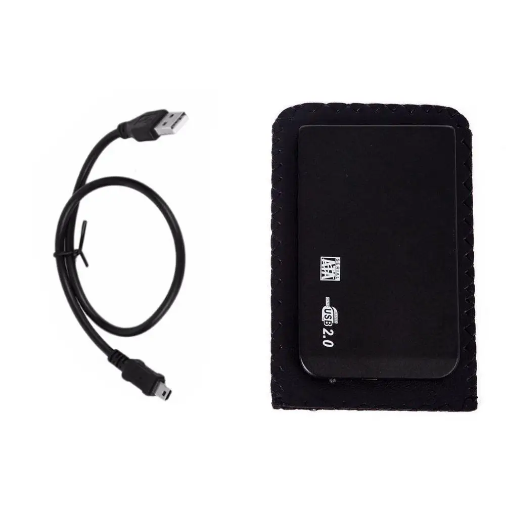 

2.5" Inch External Enclosure for Hard Drive Disk USB 2.0 SATA HDD Portable Case Sata Support 2TB Hdd Hard Drive With USB Cable