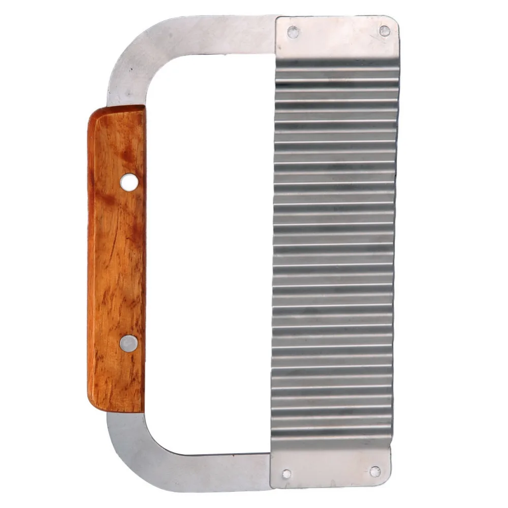 Новый Широкий волнистый крашковый гарнир для картофеля моркови огурца