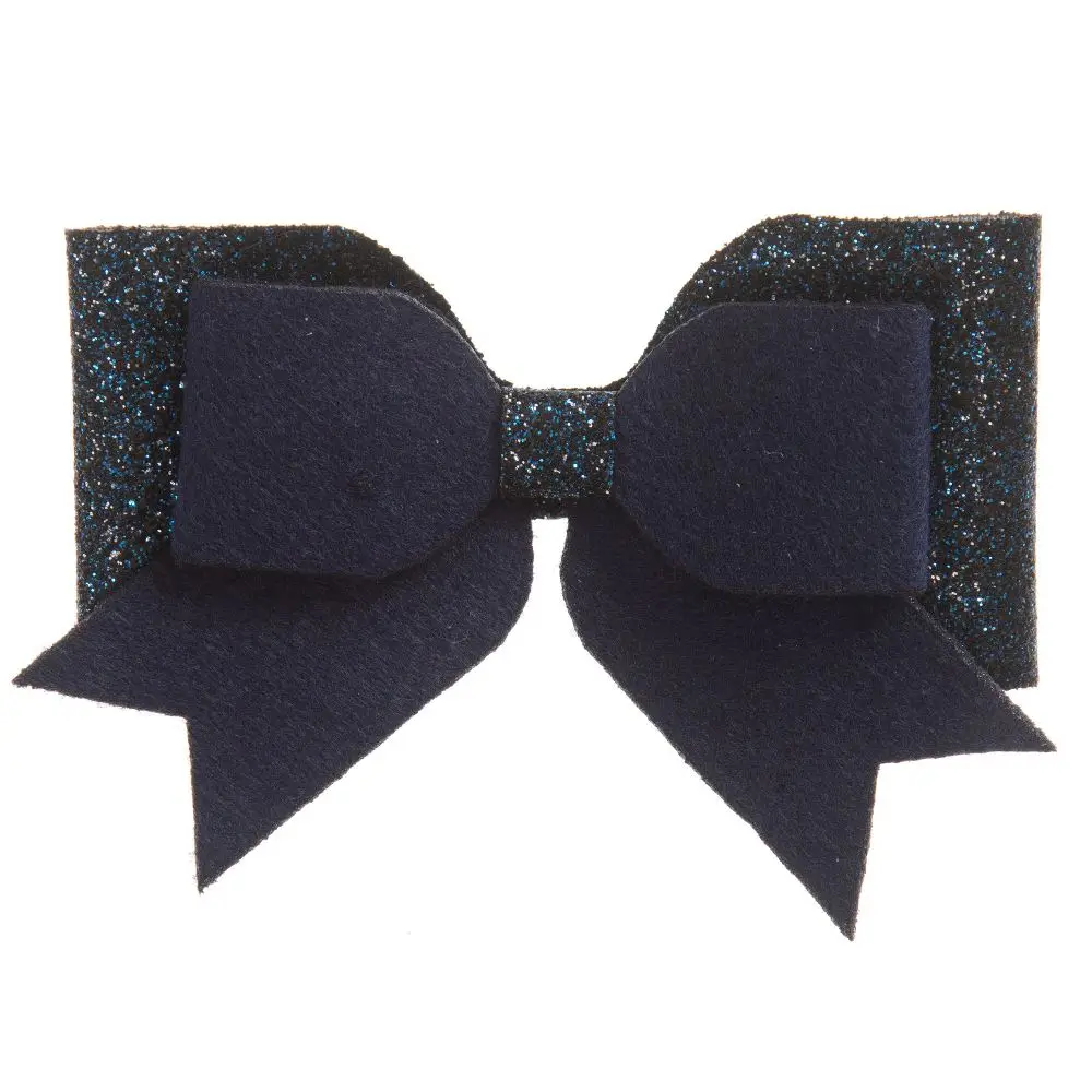 Заколка для волос с бантом принцессы 4 дюйма блестками зажимом танцев вечеринок