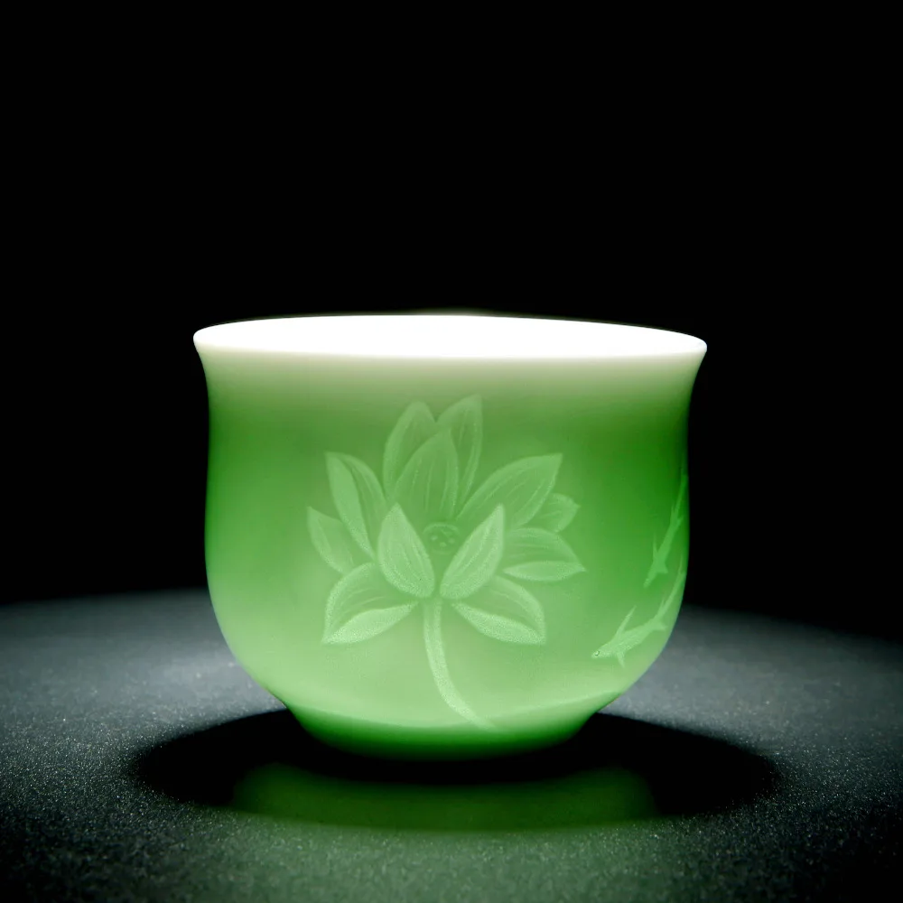 Китайский чай Gongfu чашка Pu'er Одиночная керамическая индивидуальная кружка|tea