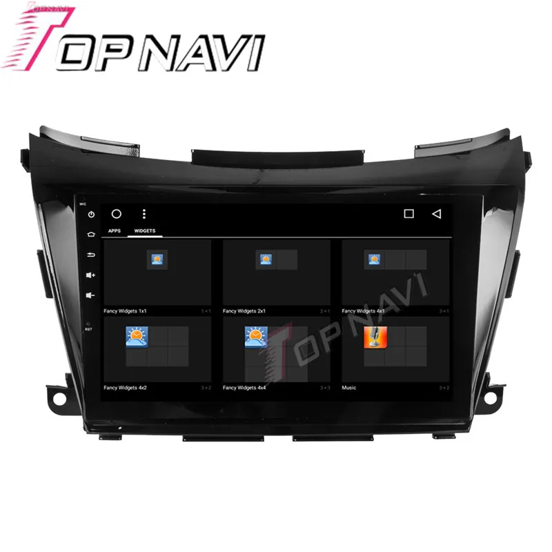 Topnavi 10 1 &quotчетырехъядерный Android 7 2G 32G 8 Core Автомобильный GPS навигатор для Nissan Murano 2015