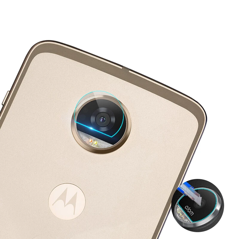 EXUNTON 2 шт. для Motorola Moto Z Play Z2 Force защитная пленка из закаленного стекла экрана задняя
