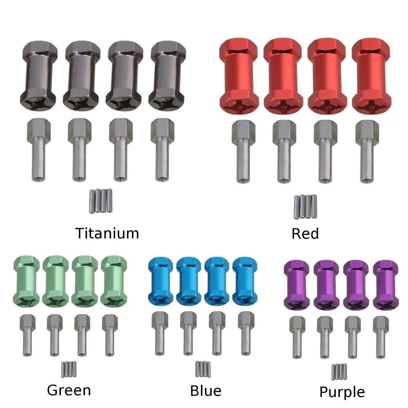 Болты из алюминиевого сплава с шестигранной головкой сережки гвоздики