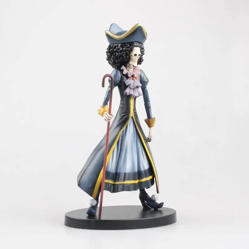 Новая горячая распродажа DXF ONE PIECE Топ войны соломенная шляпа Пираты Burukku BROOK 20 см
