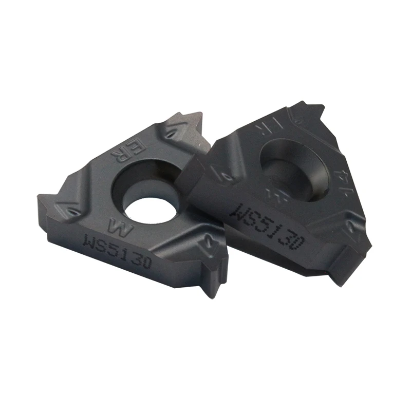 WS5125 16ER 14 Вт 20 шт CNC карбидная резьба из нержавеющей стали лезвие для ножей