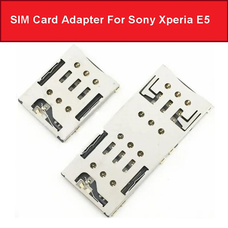 Адаптер с двумя слотами для Sim карт Sony Xperia E5 F3311 F3313 F3216 устройство чтения Micro SD и SIM