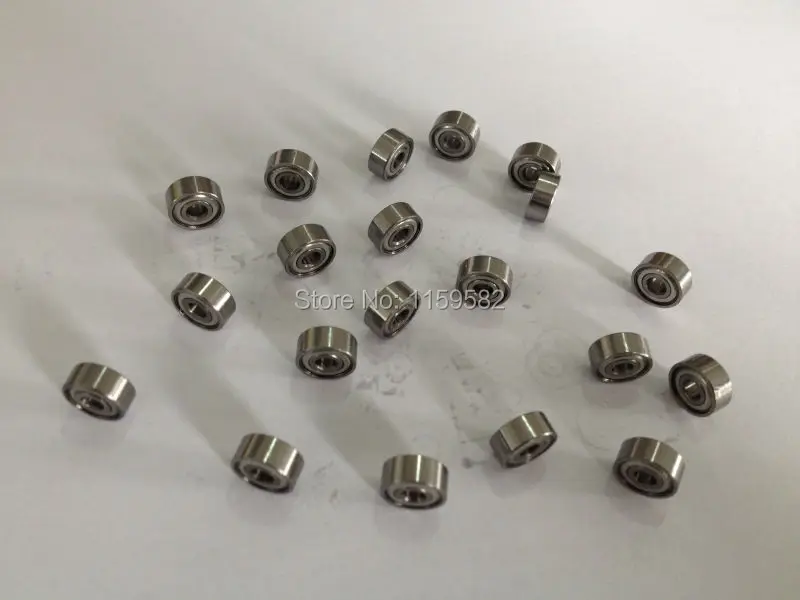 

10PCS ABEC-7 Z3V3 R188ZZ R188 ZZ R188-ZZ 6.35X12.7X4.762MM 6.35X12.7X4.762 MM 1/4X1/2X3/16 inch deep groove ball bearing R188Z