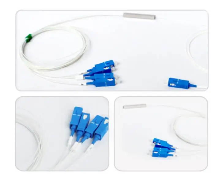 2x4 2x8 2x16 2x32 волоконно-оптический распределитель PLC мини-модуль 900um SC/UPC | Мобильные
