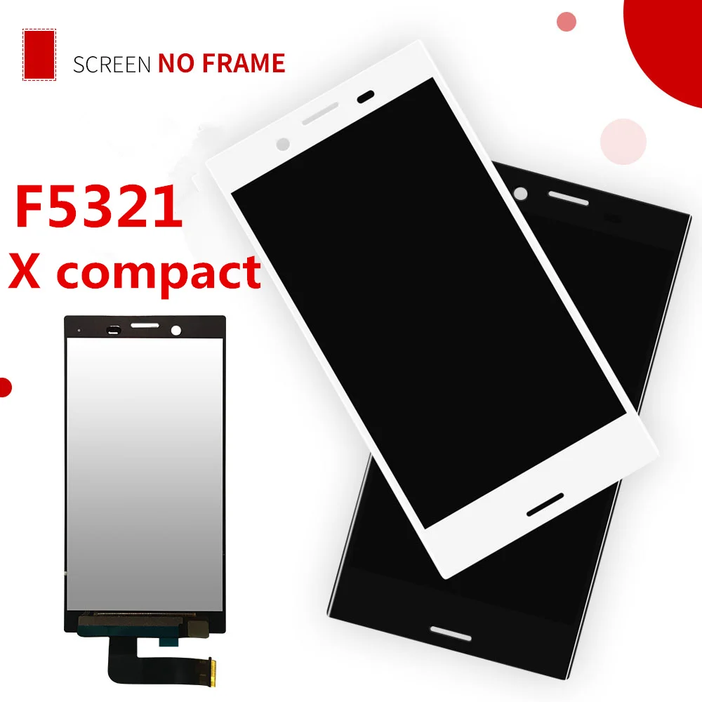 Оригинальный ЖК дисплей для Sony Xperia X Compact F5321 сенсорный экран 4 6 дюйма дигитайзер