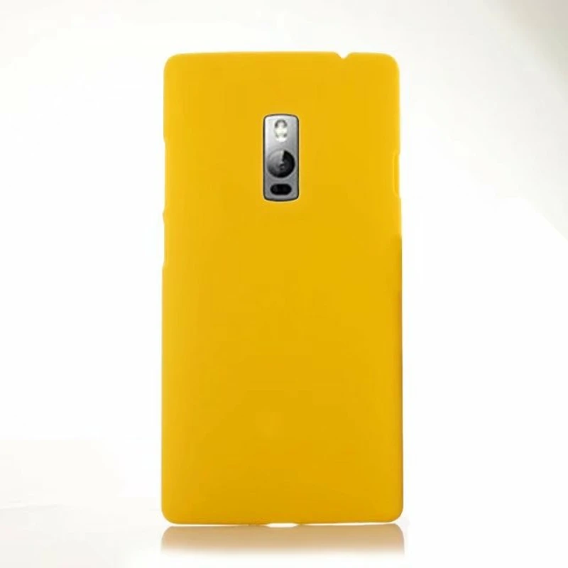 Mibioj ультра-тонкий красочный Резина матовый Пластик чехол для OnePlus 2 телефона В
