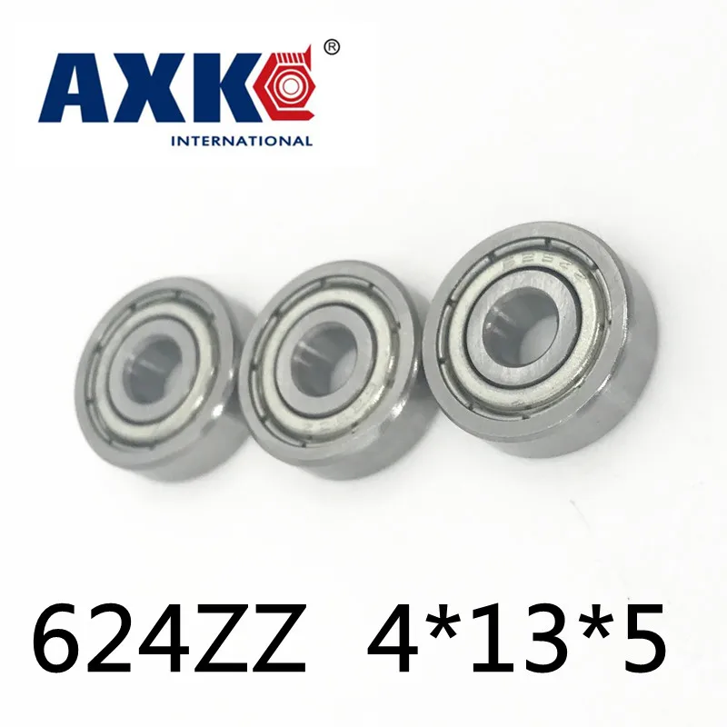 

Axk 624zz Abec-5 (100pcs) 4x13x5mm Wire Cutting Machine Miniature Ball Bearings 624zz Emq Z3v3