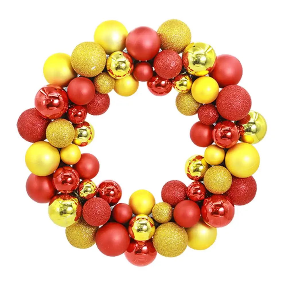 Рождественское украшение шар венок 55 Рождественский гирлянда расположение