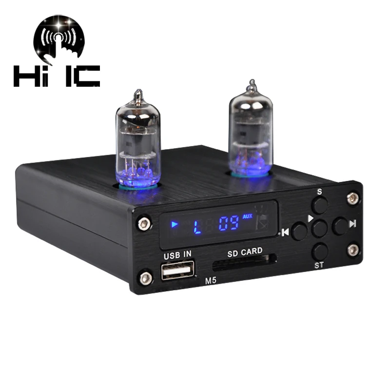 Оливковое M5 HIFI без потерь музыка декодирования плеер усилитель ламповый