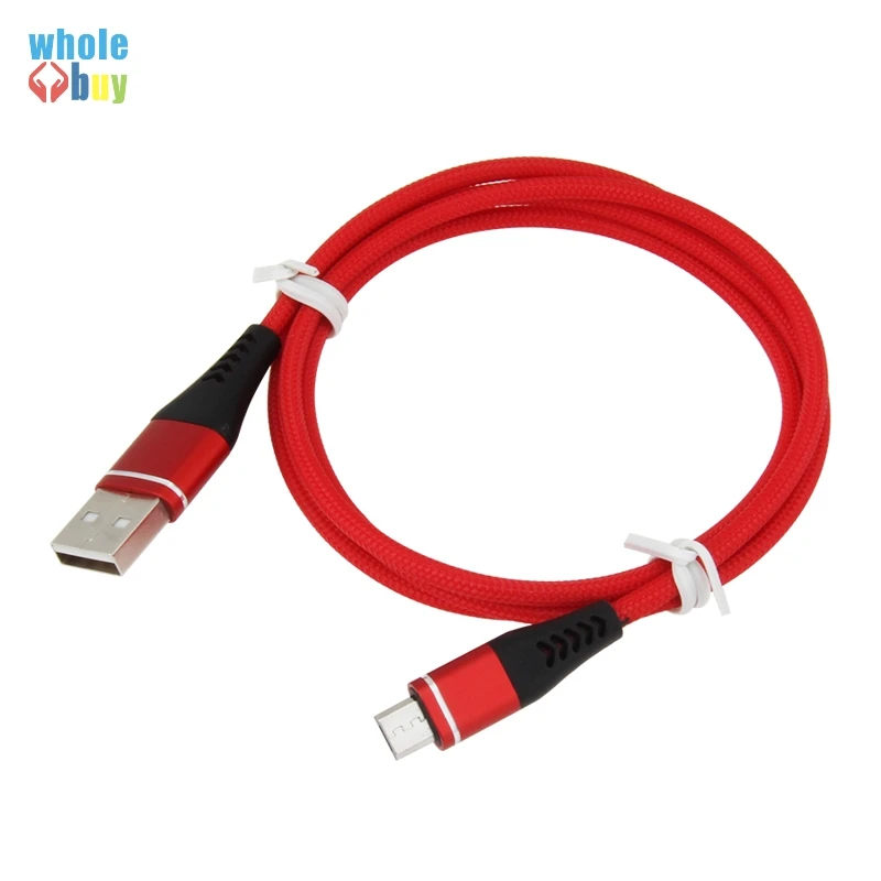 300 шт. новый нейлоновый тканый кабель Micro Usb 5pin 8pin Type C для синхронизации данных и