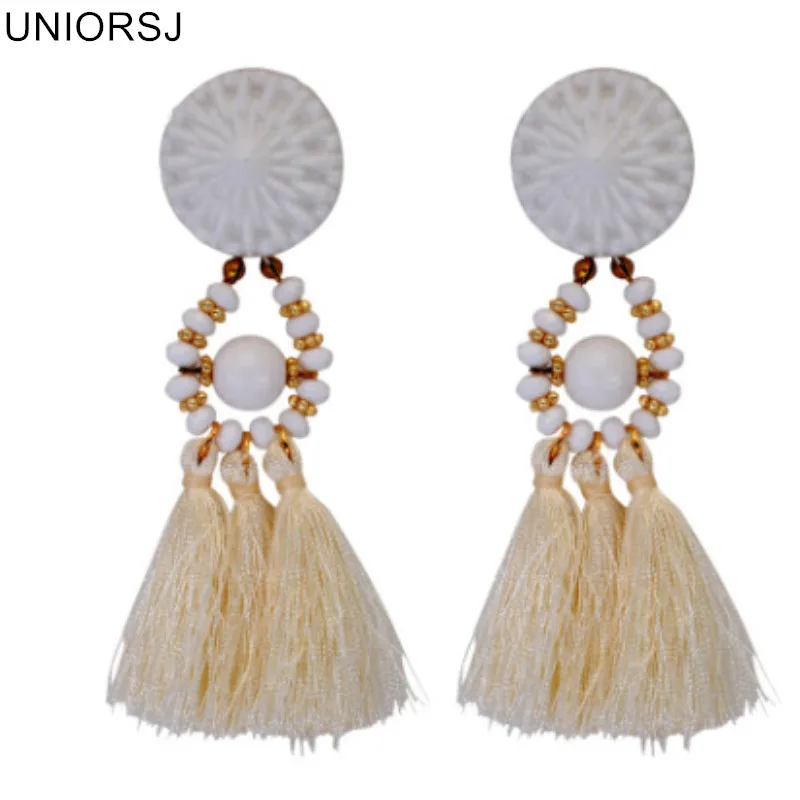 Women Boho Drop Dangle Fringe Earring Vintage Ethnic Statement Tassel Earrings Fashion Jewelry Charms | Украшения и аксессуары