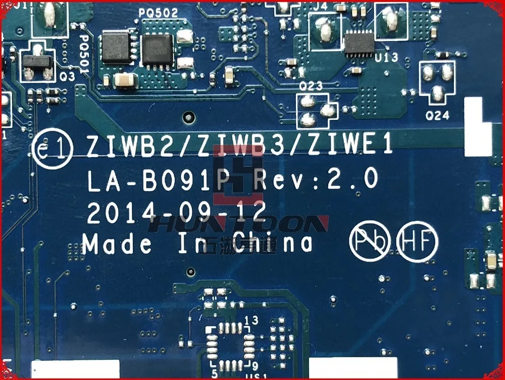 Подлинная материнская плата для ноутбука Lenovo Ideapad B50 80 ZIWB2/ZIWB3/ZIWE1 LA B091P SR23W I7 5500U DDR3L