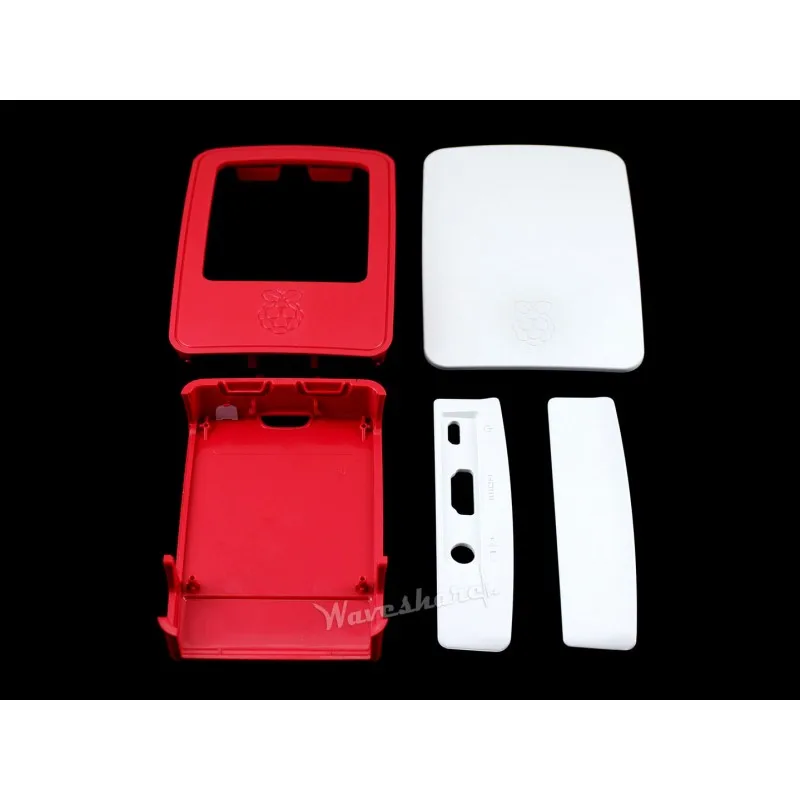 Официальный/оригинальный Raspberry Pi 3 Model B/Pi Модель B + чехол красный и белый цвет