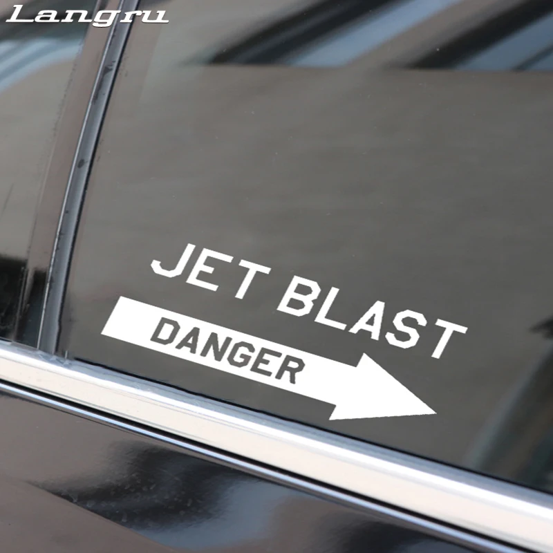 Langru Danger Jet Decal Car Sticker Art Vinyl Bulletin Aviation Aircraft Bumper Doors Accessories Jdm | Автомобили и мотоциклы
