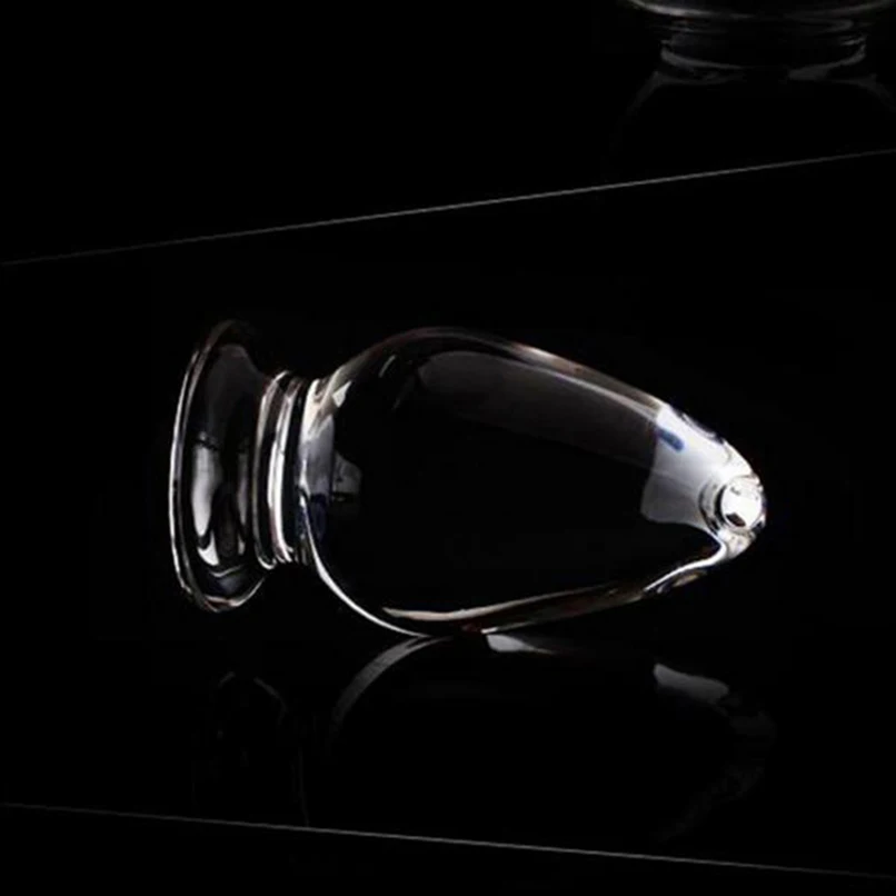 ORISSI Glass Anal Plug Adult Male Female Masturbation Crystal Dildo Sex Products Butt Toys for Women Men Wand |