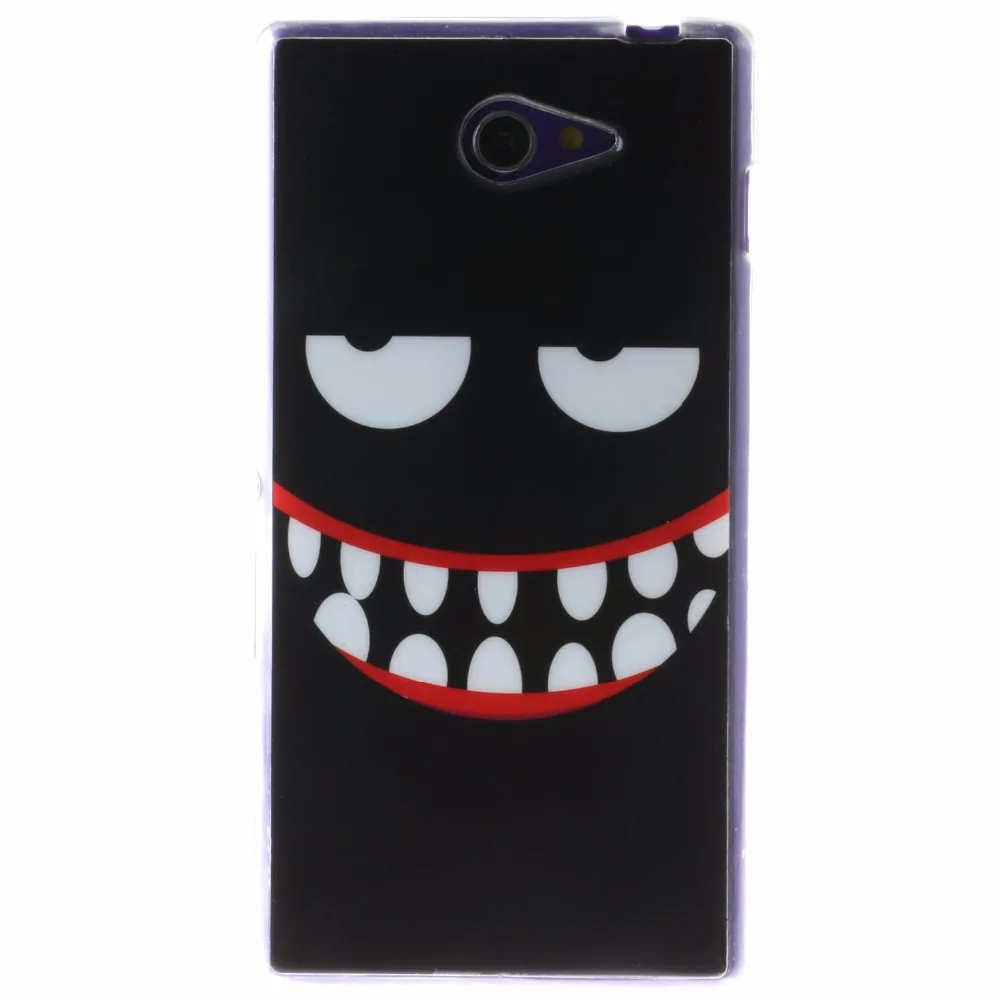 ARYIKUM Phone Case For Sony Xperia M2 Dual S50H D2302 D2303 D2305 D2306 Silicone Cover Experia / Aqua Coque |