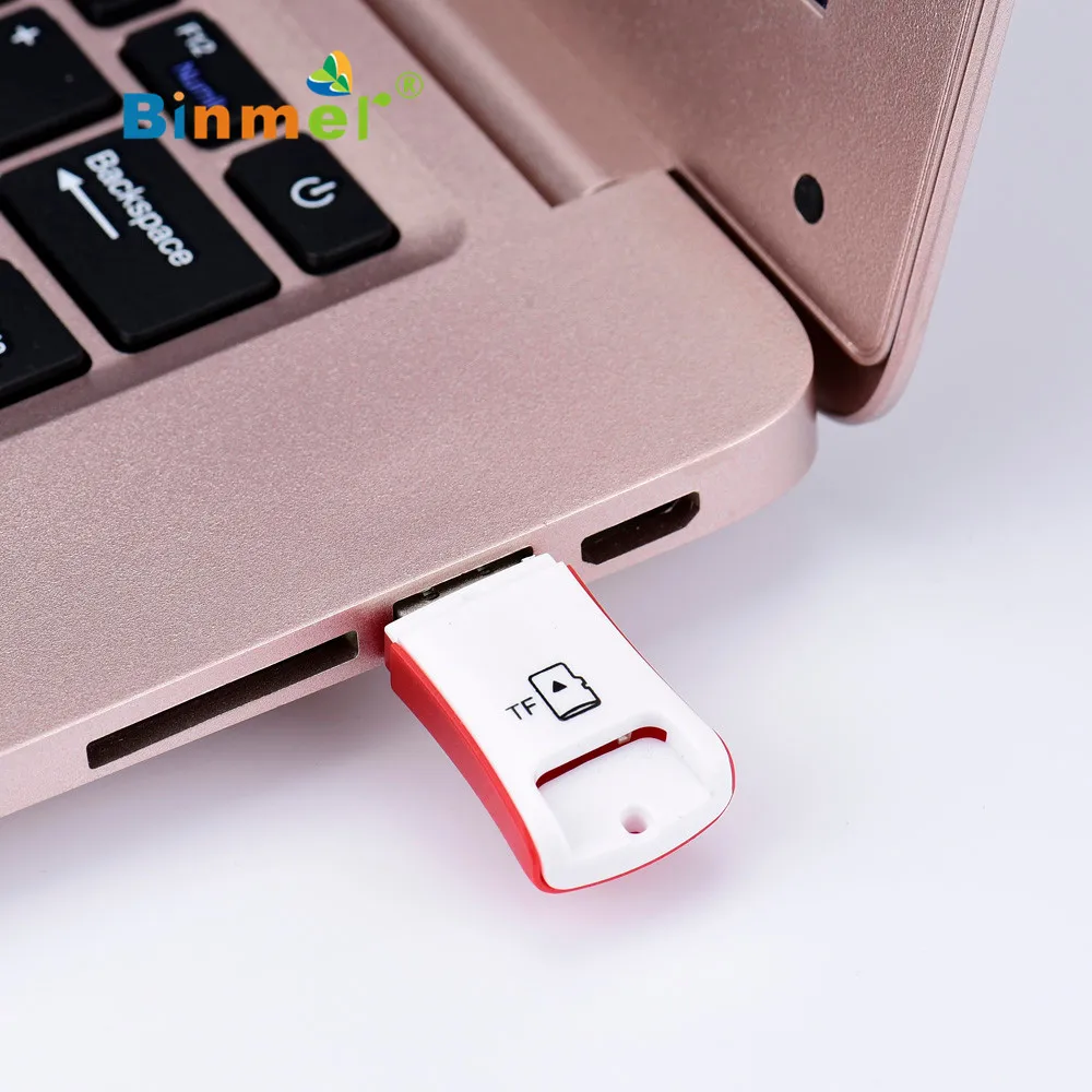 ECOSIN2 Card Reader High Speed Mini USB 2.0 slim size Micro SD TF T-Flash Memory Adapter April11 | Компьютеры и офис