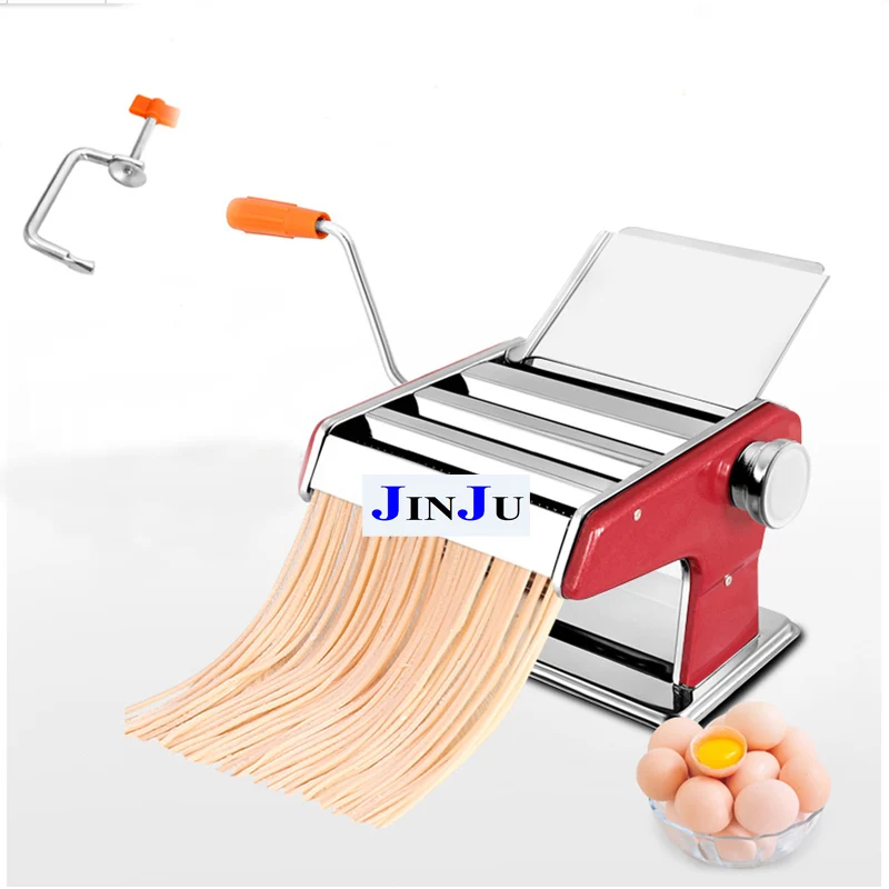 

1 pc free shipping to russia SS Manual Noodle Maker tool 3 Blades Pasta Making Machine Hand Operated Spaghetti Cutter