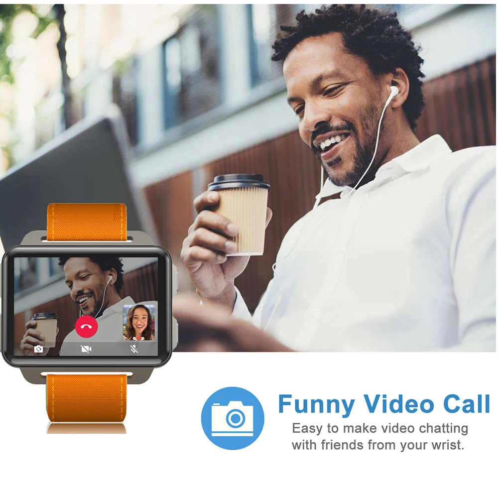 Новое Поступление Смарт часы Android 5 1 2 дюйма 3g Smartwatch DM99 ужин большой Экран ГБ + 16 gps Wi