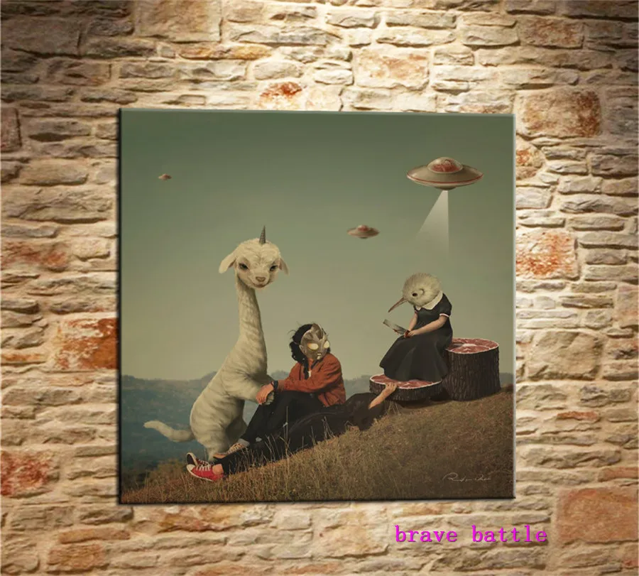 Mark Ryden детский необычный холст для живописи Тёмный мир гостиная спальня домашний