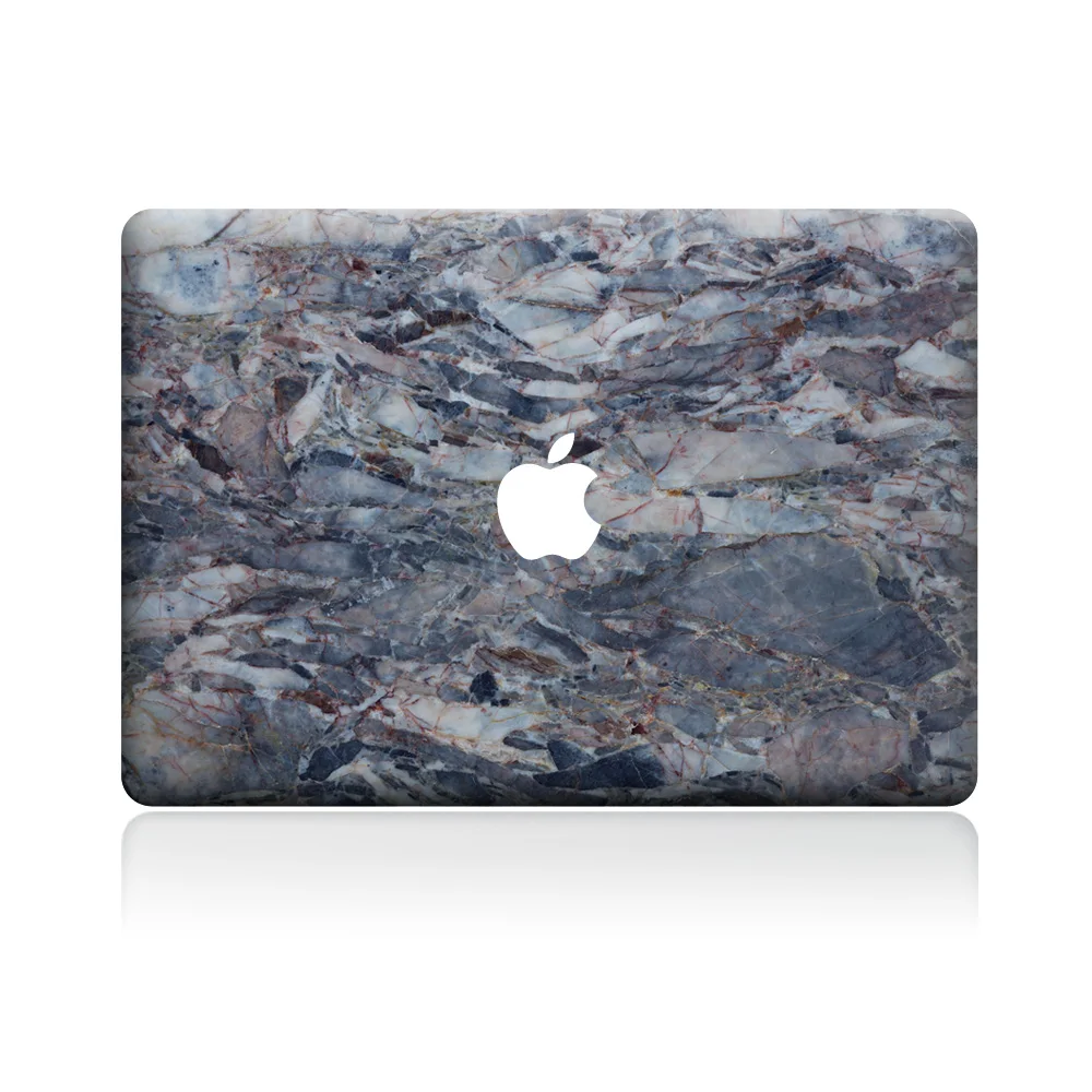Серый Мрамор ноутбука Наклейка Стикеры кожи для MacBook Air Pro Retina 1" 13" 1" винил Mac случае тетрадь Средства ухода за кожей полное покрытие кожи