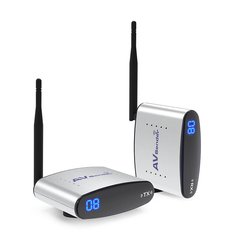2 4G RCA TV set-top box беспроводной видео и аудио удлинитель передатчик PAT-265 AV Передатчик |