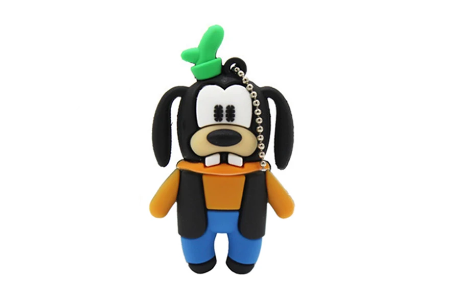 KING SARAS мультфильм реальная емкость собака Микки флэш-накопитель usb 2,0 4 ГБ 8 ГБ 16 ГБ 32 ГБ 64 ГБ флешка