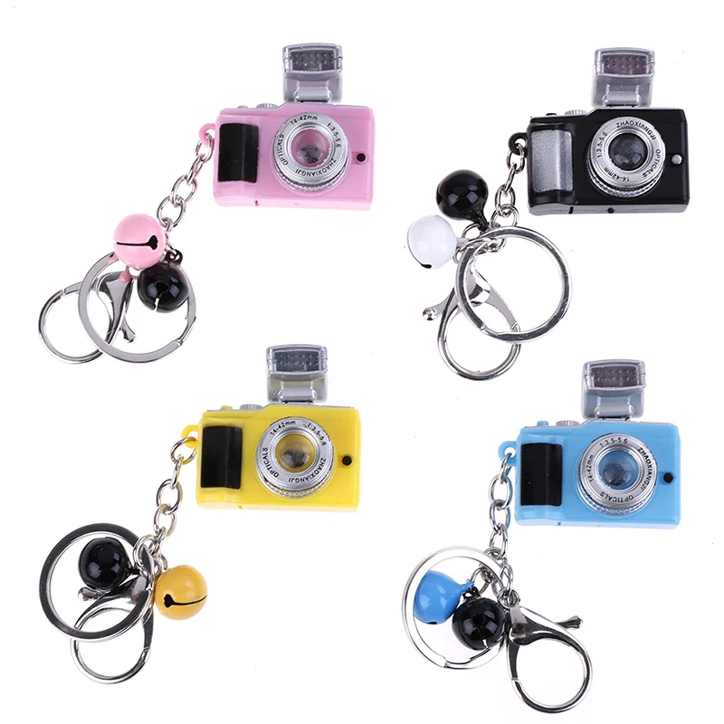 

Led Camera Flashing Toys for Kids Digital Camera Keychain Luminous Sound Flash light Pendant Bag Accessories Children Toy