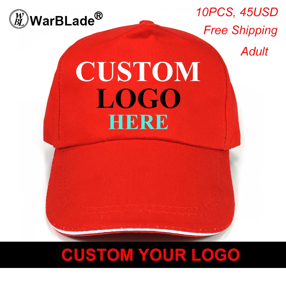 Wholesale Custom Baseball Cap Top Quality Dad Caps Personalized LOGO Embroidery Hat 6 Colors Adjustable Adult Gorras WBL