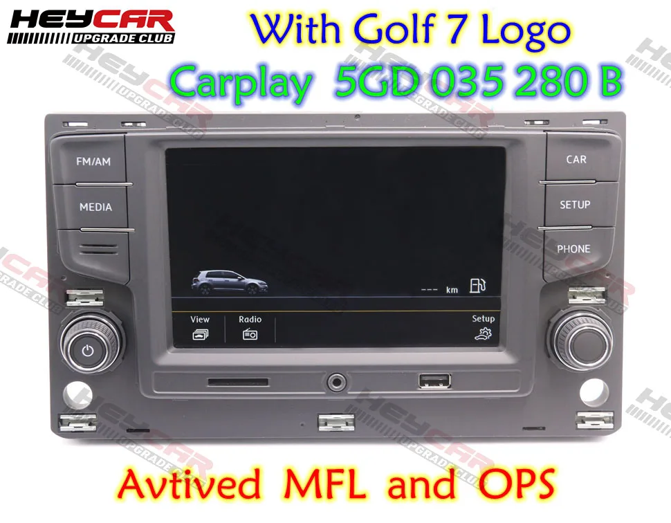Carplay 6 5 дюйма MIB радиоприемник 5GD035280B 5GD 035 280 B для VW Golf 7 MK7 VII Passat B8 MQB