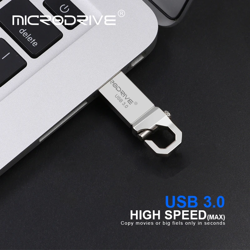 Металлический мини-флэш-накопитель 64 ГБ 32 флеш-накопитель USB 3 0 флешка USB-Флэшка 16 8