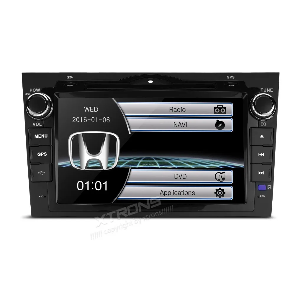 XTRONS 8 &quotHD цифровой сенсорный экран 2 din автомобильное стерео радио DVD плеер GPS