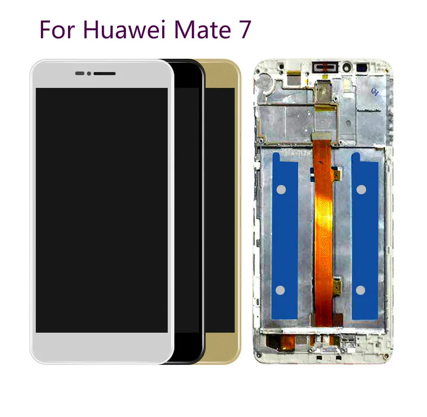 6 0 ''для huawei Коврики 7 ЖК-дисплей Дисплей Frame Сенсорный экран планшета