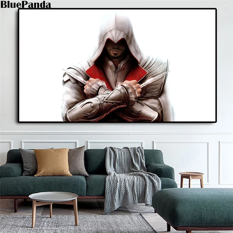 Игра Assassinings Creed III ремастеринг холст печать картина модульные картины для