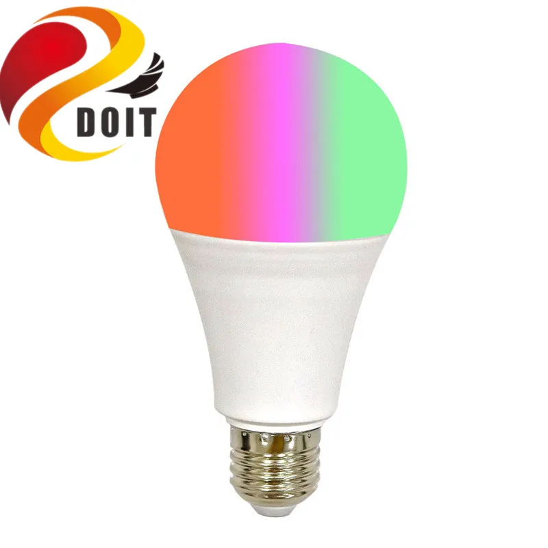 SZDOIT Smart Home LED Energy Saving Light Bulb New E27 RGB With Changeable Colorful Wifi Control / Voice | Игрушки и хобби
