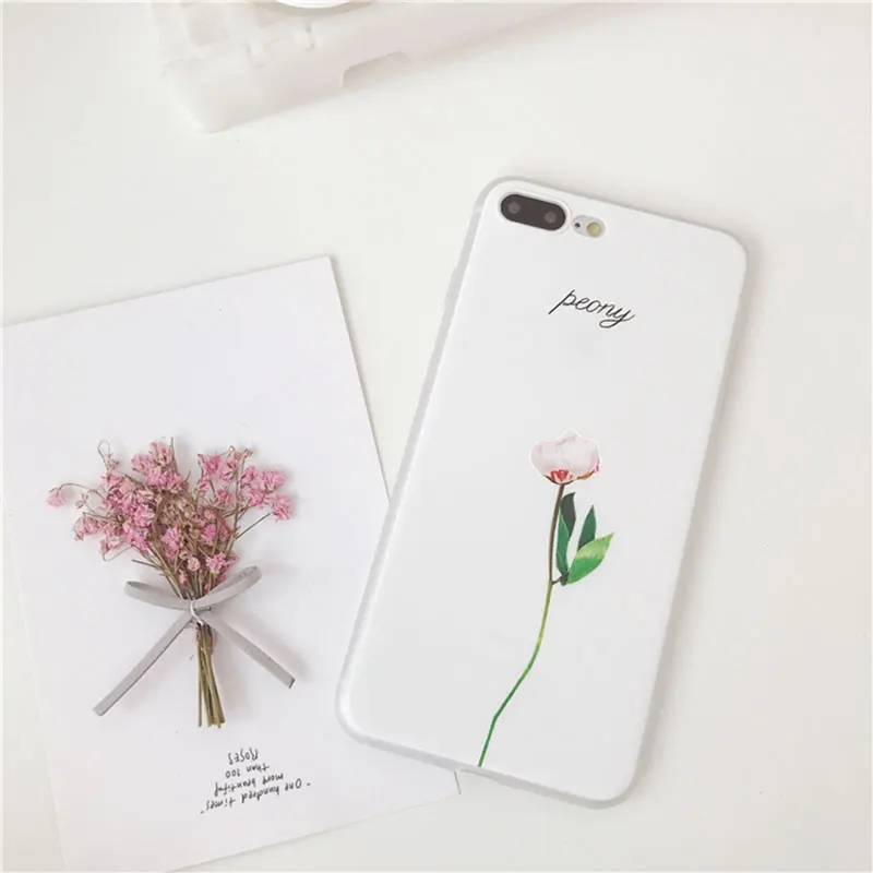Capinha для iPhone 6s 8 7 6 Plus 3D рельефный силиконовый чехол i Phone Apple Чехлы мягкие ipone s