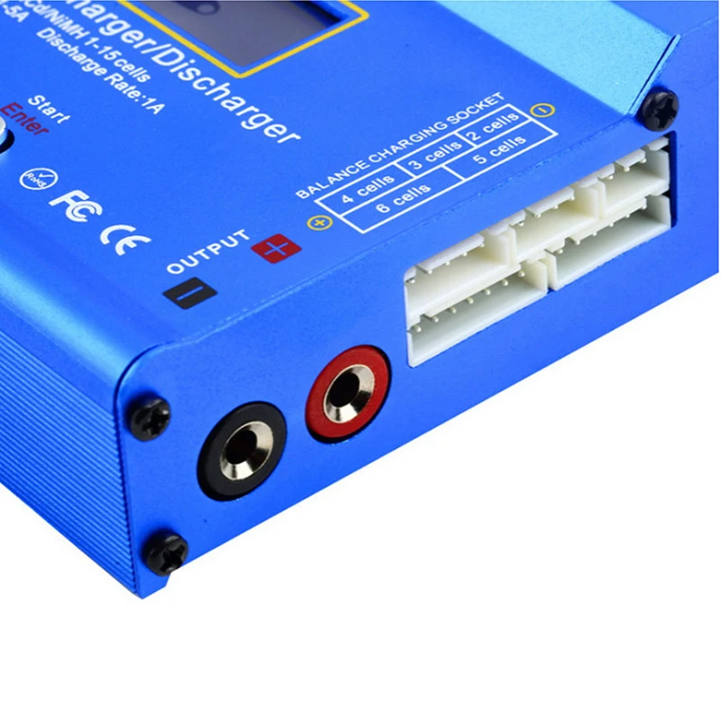 IMAX B6 AC 80 Вт B6AC Lipo NiMH 3S/4S/5S RC зарядное устройство для балансировки аккумулятора + EU US