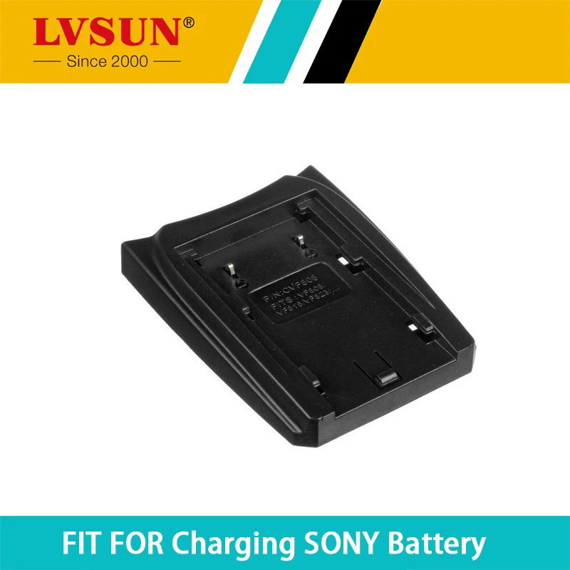 LVSUN аккумуляторная батарея адаптер пластина чехол для SONY JVC BN VF808/BN VF815 VF823/BN VF908 камеры батареи зарядное