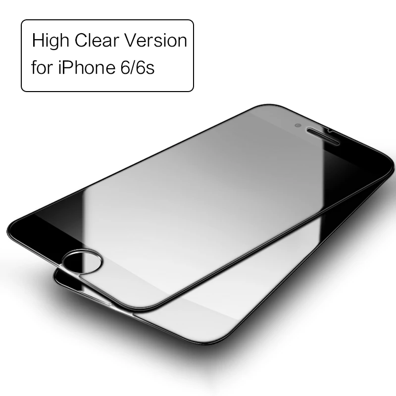 H for iPhone 6 6s 2 шт. закаленное стекло для iPhone 6 6s plus 7 8 Plus, ROCK анти-синее высокопрозрачное Защитное стекло для iPhone 6s 7 8plus - Цвет: H for iPhone 6 6s