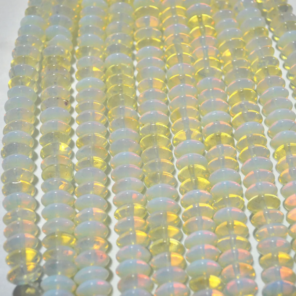 Новинка 2018 г. самые популярные разноцветные бусины из натурального камня Плоские