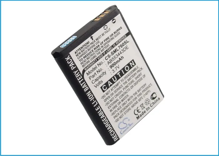 Cameron Sino 900 мАч аккумулятор AB553443DE для Samsung SGH L760 L768 Z620|cameron sino|battery for samsungbattery |