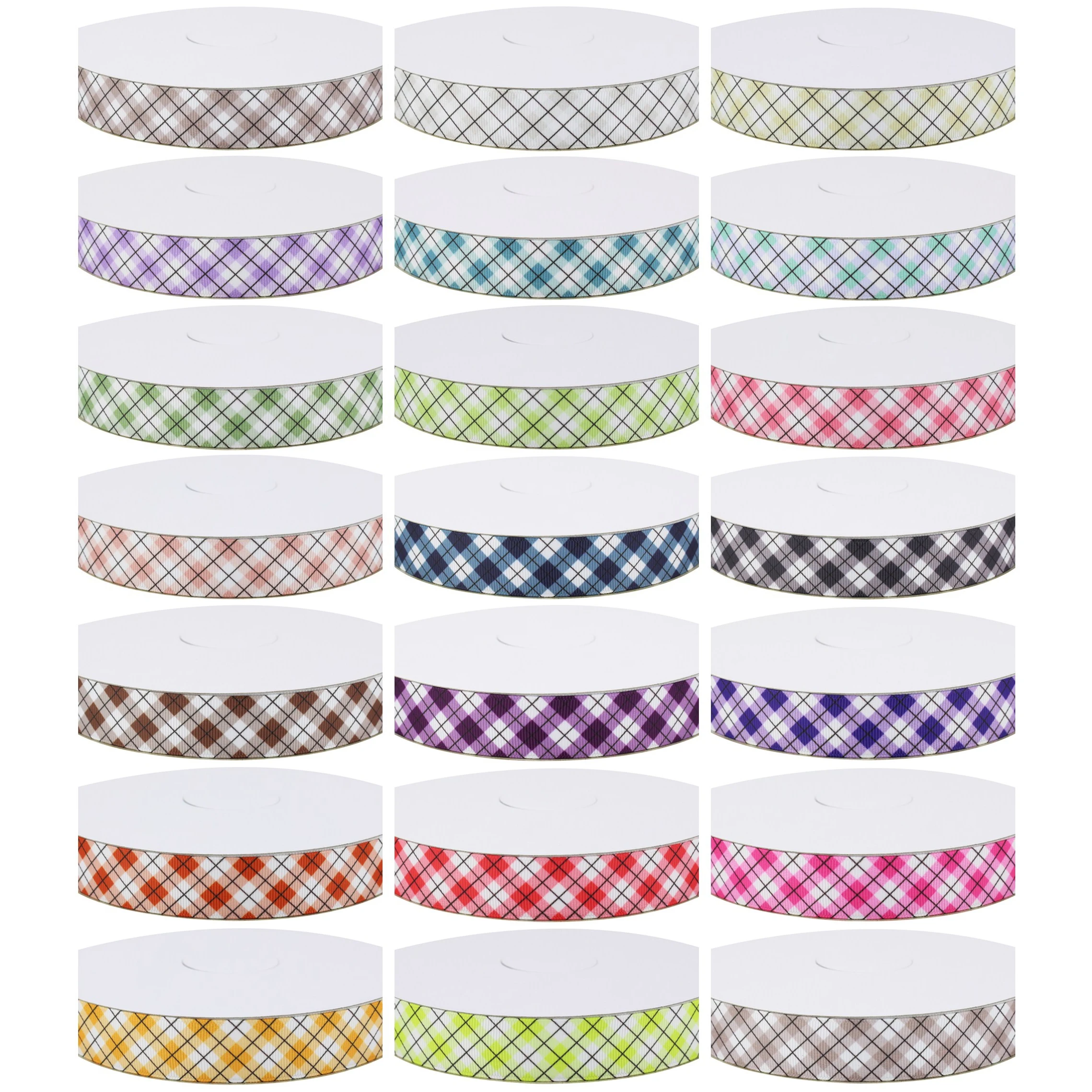 20 вариантов печатных Grosgrain ленты для дома декорации вечеринки ребенка ручной работы лук ремесла